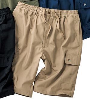 「＜アーノルド　パーマー＞サマーカーゴハーフパンツ（メンズハーフパンツ）」｜ベージュ