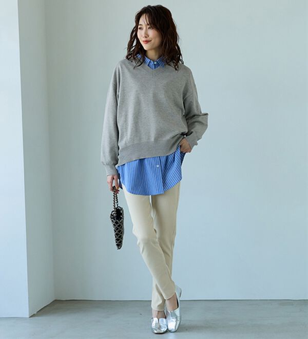 BELLUNA（ベルーナ）の「美ストレッチ素材レギンスパンツ【Ｐｒｉｍａ　Ｆｉｔ　Ｐａｎｔｓ】（スパッツ・レギンス）」｜詳細画像