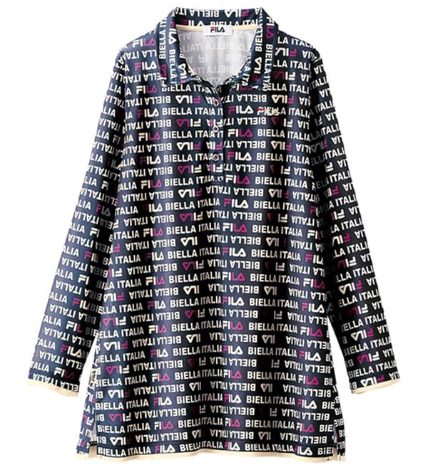 BELLUNA（ベルーナ）の「＜ＦＩＬＡ＞配色使いポロチュニック（チュニック）」｜詳細画像