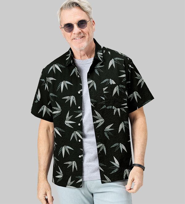 「さらっと快適和柄シャツ（メンズシャツ）」｜詳細画像