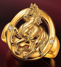 ルフラン（ルフラン）の「金環の馬リング（リング）」