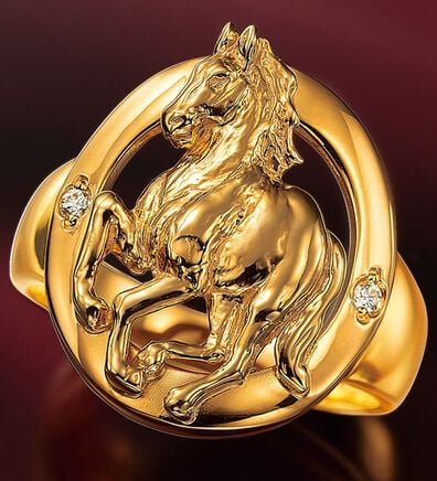 ルフラン（ルフラン）の「金環の馬リング（リング）」