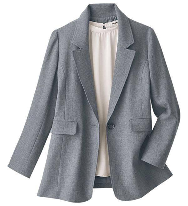 BELLUNA（ベルーナ）の「＜楽スタフィット＞テーラードジャケット（テーラードジャケット）」｜詳細画像