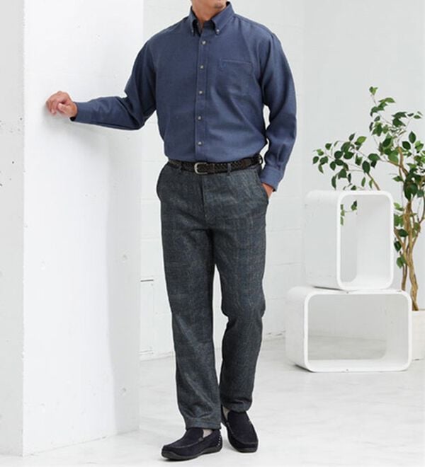 「【３本組】そのままお出かけ暖かジャージパンツ（メンズルームウェア）」｜詳細画像