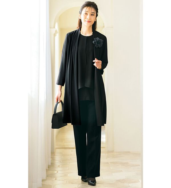 ルフラン（ルフラン）の「ドレープジャケット（ブラックフォーマル（喪服・礼服））」｜詳細画像