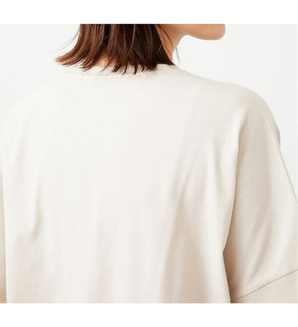 BELLUNA（ベルーナ）の「ステッチデザイン切替プルオーバー（カットソー）」｜詳細画像