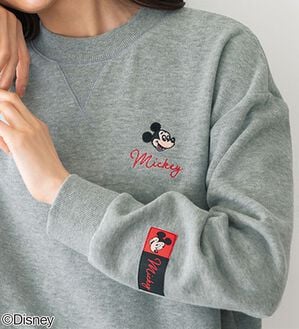 BELLUNA（ベルーナ）の「＜Ｄｉｓｎｅｙ＞刺しゅうデザイントレーナー（トレーナー・スウェット）」｜詳細画像