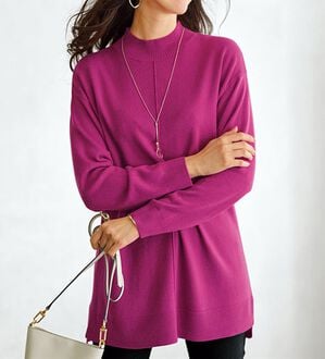 BELLUNA（ベルーナ）の「ふんわりカシミヤタッチニットプルオーバー（ニット・セーター）」｜詳細画像