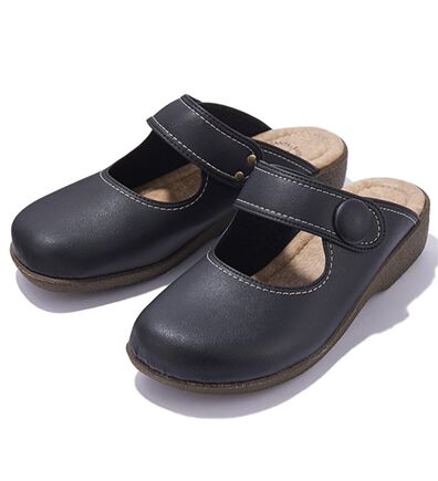 「日本製　サイドボタンサンダル（サンダル・ミュール）」