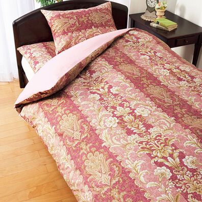 「綿１００％高級柄布団カバー（敷布団カバー・シーツ）」