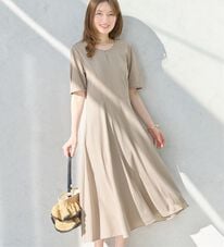 alotta（アロッタ）の「【4つの機能付】タック袖Ａラインワンピース（その他ワンピース）」