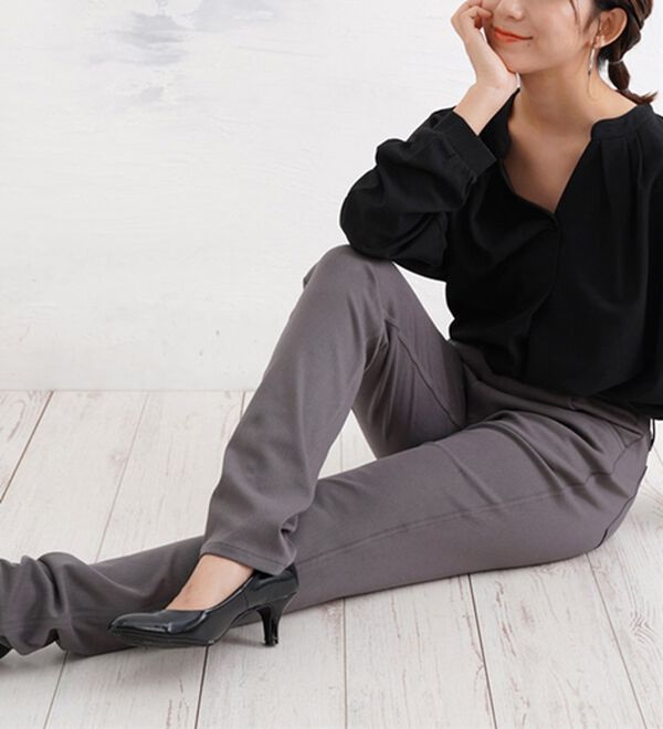 A HAPPY MARILYN（アハッピーマリリン）の「魔法のレギンスパンツ　ビューティーコットン（スリム・スキニーパンツ）」｜詳細画像