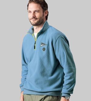 「＜ハッシュパピー＞カルゼハーフジップトレーナー（メンズトレーナー）」｜詳細画像