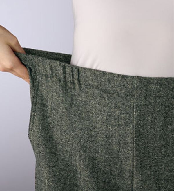 BELLUNA（ベルーナ）の「【尾州】日本製ウール混パンツ（フルレングスパンツ）」｜詳細画像