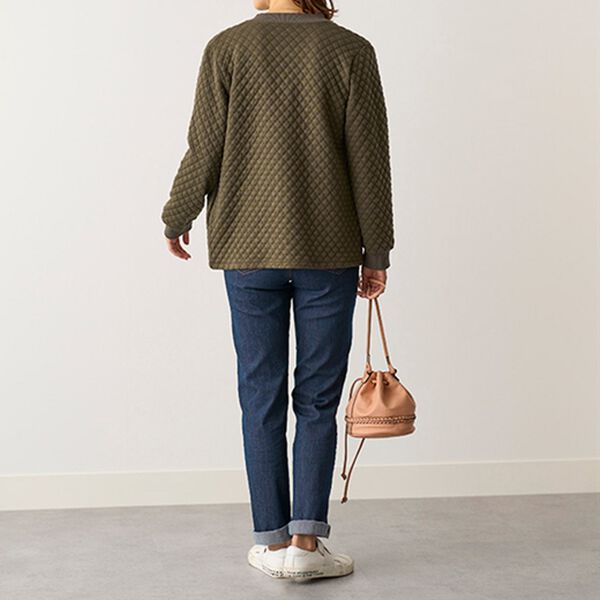 BELLUNA（ベルーナ）の「やわらかキルトショートブルゾン（ブルゾン）」｜詳細画像