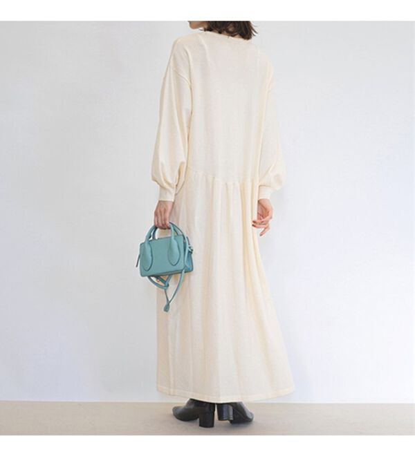 RANAN（ラナン）の「＜４つの機能付＞フレアーニットワンピース（ニットワンピース）」｜詳細画像