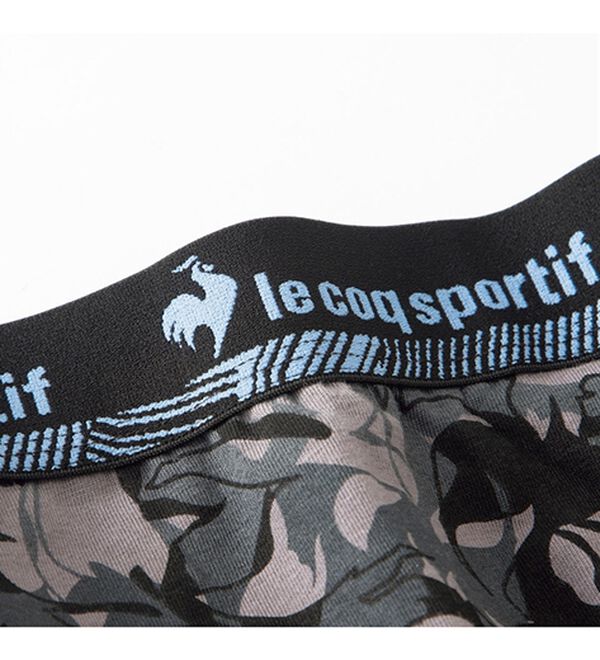 「【３枚組】＜ルコックスポルティフ＞綿混グラフィカルデザインボクサー（メンズボクサーパンツ）」｜詳細画像