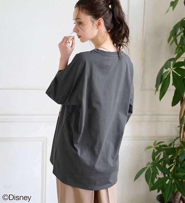 BELLUNA（ベルーナ）の「＜Ｄｉｓｎｅｙ＞ディズニー映画ＰＨＯＴＯ風Ｔシャツ（チュニック）」｜詳細画像