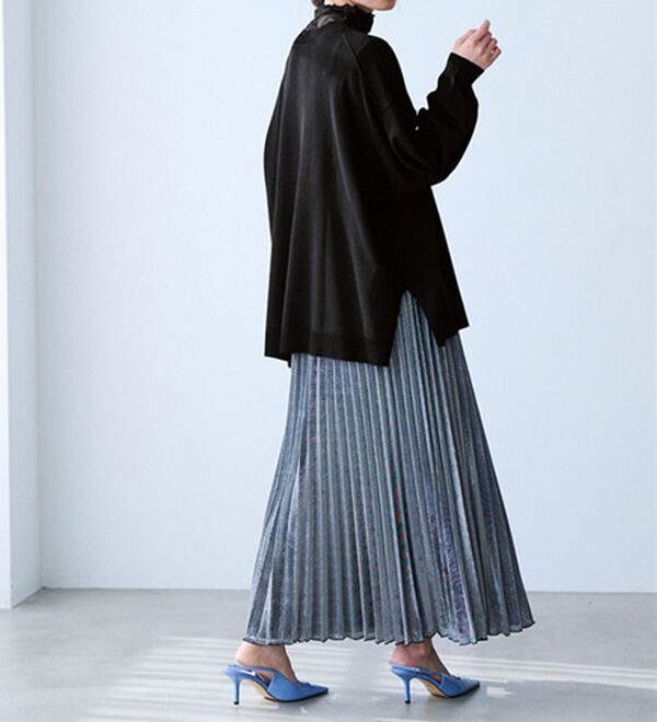 RANAN（ラナン）の「洗える！キレイ見え！ワイドシルエットＶネックカーディガン（ニットカーディガン）」｜詳細画像