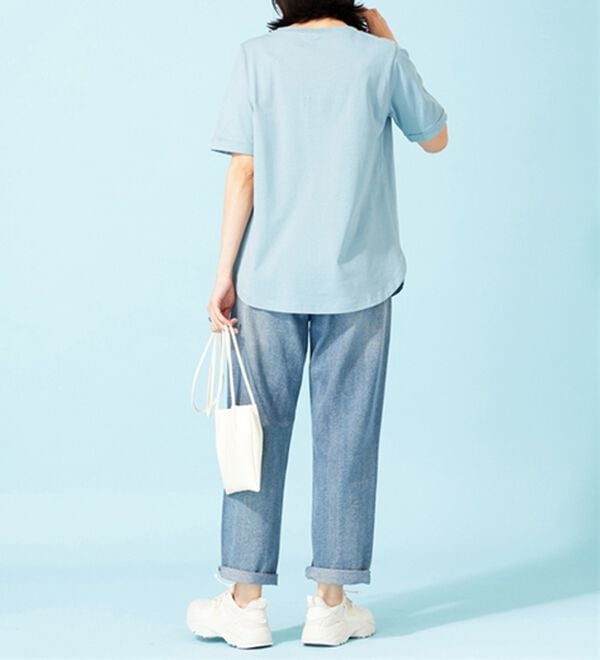 BELLUNA（ベルーナ）の「ヒンヤリ！着映えプリントプルオーバー（カットソー）」｜詳細画像