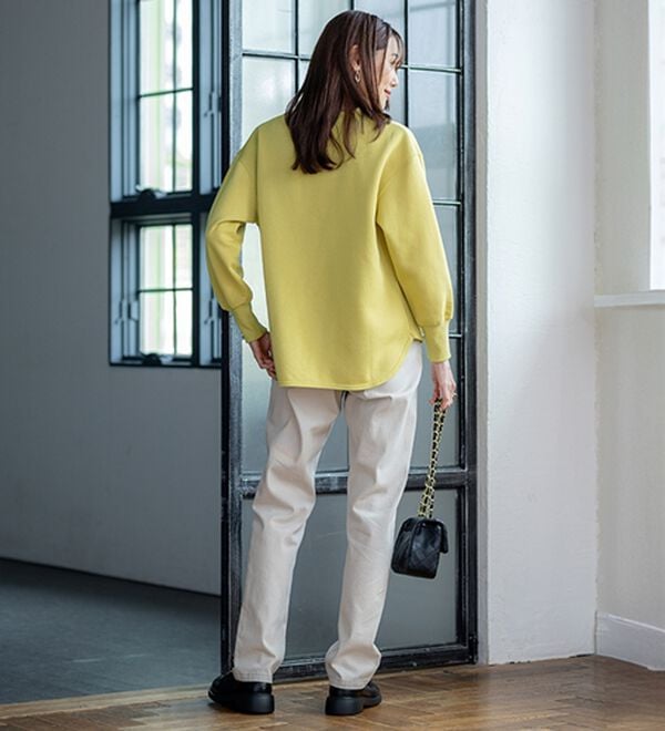 BELLUNA（ベルーナ）の「【毛玉になりにくい】あったかキレイ！大人のこだわりトレーナー（トレーナー・スウェット）」｜詳細画像