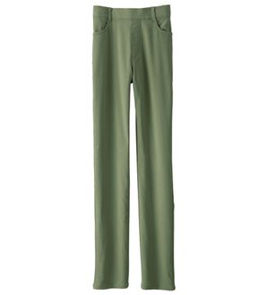 BELLUNA（ベルーナ）の「ゆるフィットスキニーパンツ（フルレングスパンツ）」｜カーキ