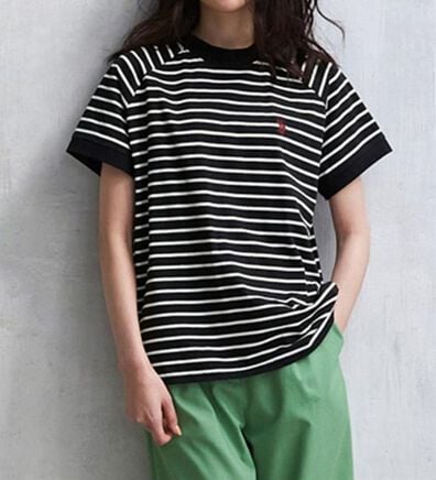 RANAN（ラナン）の「＜Ｕ.Ｓ.　ＰＯＬＯ ＡＳＳＮ.＞綿100％プチハイネックTシャツ（Tシャツ）」
