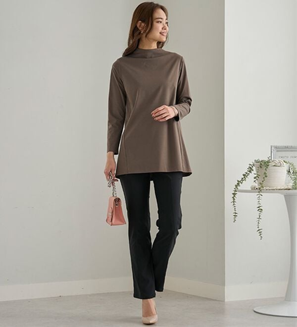 BELLUNA（ベルーナ）の「ウルトラ美脚ストレッチパンツ（フルレングスパンツ）」｜詳細画像