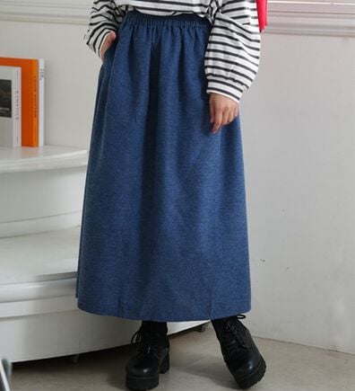 A HAPPY MARILYN（アハッピーマリリン）の「【ＬＬ～８Ｌ】フランネル チェック フレアスカート（ロングスカート）」