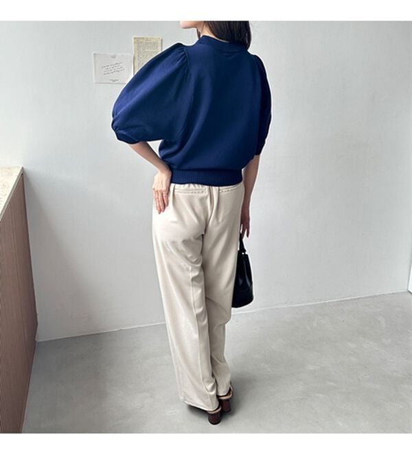 GeeRA（ジーラ）の「パフスリーブニットプルオーバー（ニット・セーター）」｜詳細画像