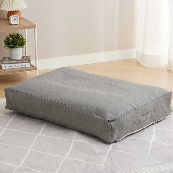 iellio（イエリオ）の「クッションにもなる布団収納ケース＜洋服収納・布団収納袋・クッション・腰あて・便利・見せる収納＞（衣類・布団収納）」｜詳細画像