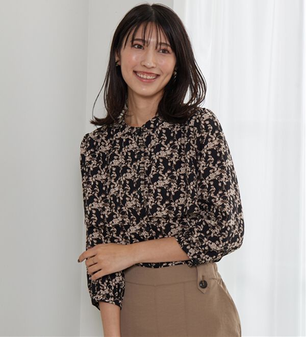 BELLUNA（ベルーナ）の「ケープ風デザインブラウス（ブラウス）」｜詳細画像