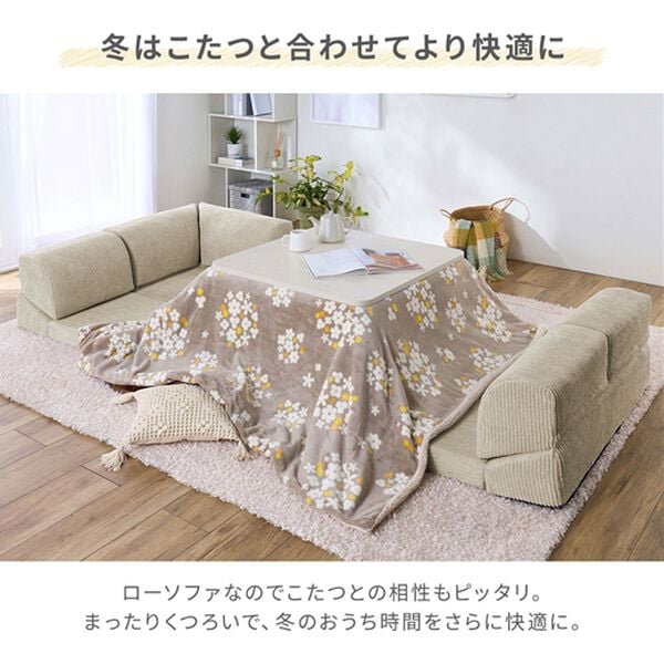 iellio（イエリオ）の「フロアコーナーソファ３点セット（ソファ）」｜詳細画像