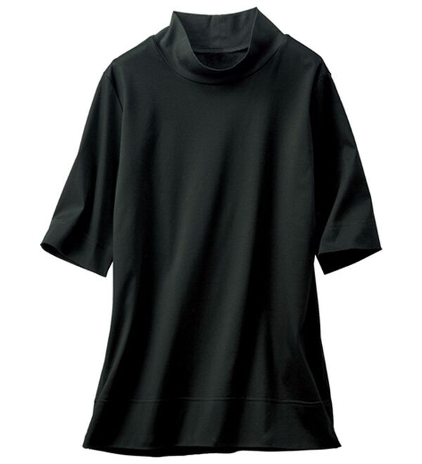 BELLUNA（ベルーナ）の「＜日本製＞クールコットン１００％Ｔシャツ（カットソー）」｜詳細画像