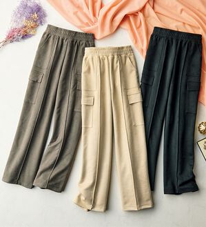 ルフラン（ルフラン）の「【３本組】大人のリッチ感＊カーゴパンツ（その他パンツ）」｜詳細画像