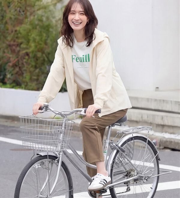 Viola e Viola（ヴィオラ エ ヴィオラ）の「＜水陸両用＞紫外線カット！万能パーカー（パーカー）」｜詳細画像