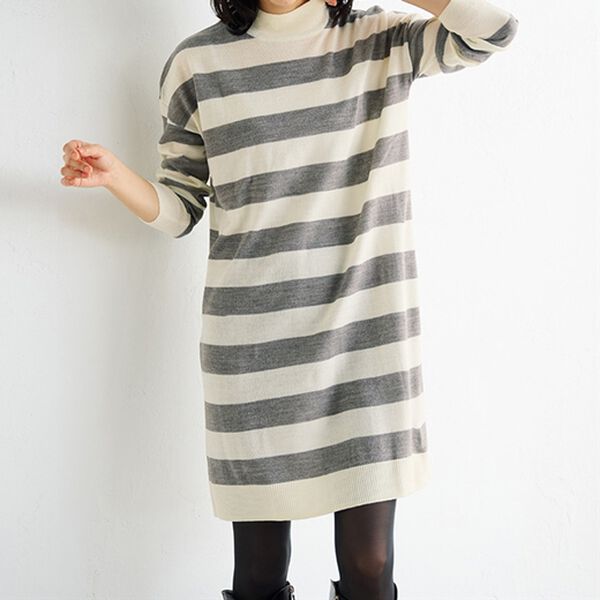 RANAN（ラナン）の「カシミヤタッチニットワンピース（ニットワンピース）」｜詳細画像