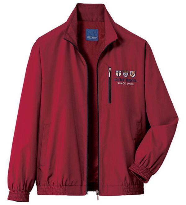 「ブランドデザイン裏メッシュブルゾン（メンズブルゾン）」｜ワイン