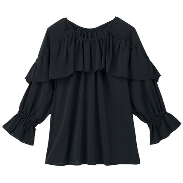 RANAN（ラナン）の「ラッフルフリルブラウス（ブラウス）」｜詳細画像