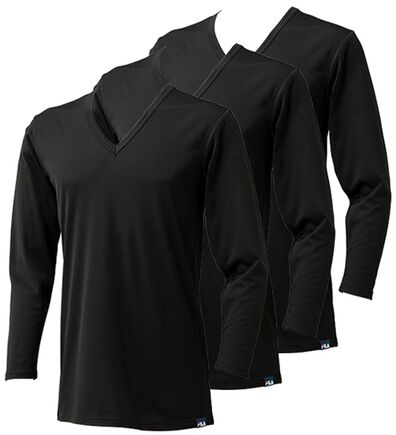 「【３枚組】＜フィラ＞ホットテック　柔らか裏起毛インナー（メンズ肌着・インナーウェア）」