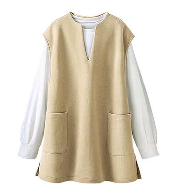 BELLUNA（ベルーナ）の「ポケット付ベストアンサンブル（アンサンブル）」｜詳細画像