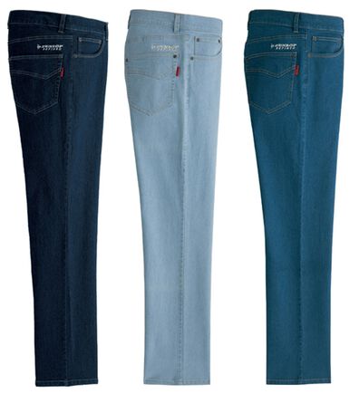 「【３本組】＜ダンロップ・リファインド＞試して納得！快適ジーンズ（メンズデニムパンツ）」