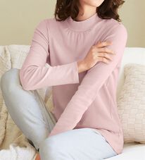 「優しい温もりオーガニックコットンハイネックインナー（肌着・インナーウェア）」