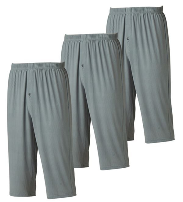 「【３枚組】氷撃冷感（Ｒ）ヒエサラステテコ（メンズ肌着・インナーウェア）」｜グレー3枚組