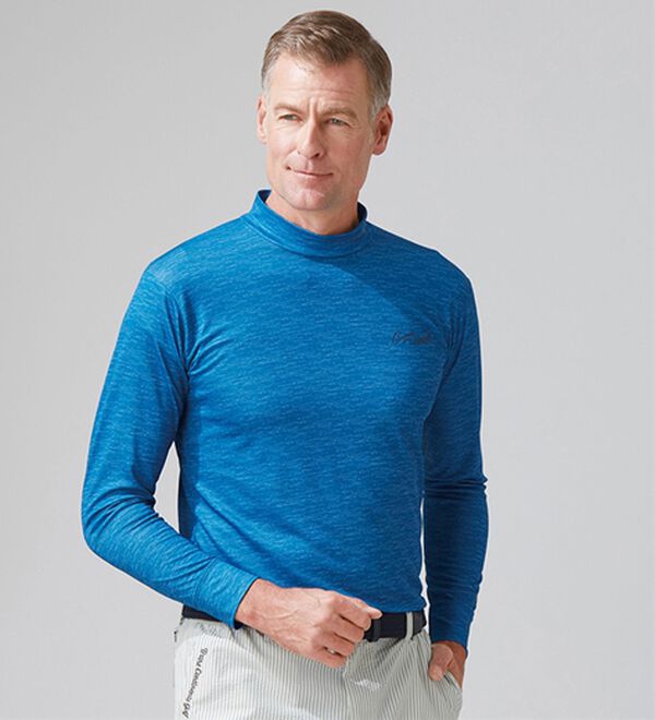 「【３色組】＜クロコダイル＞夏・快適！氷撃冷感（Ｒ）ハイネック３色組（メンズ肌着・インナーウェア）」｜詳細画像