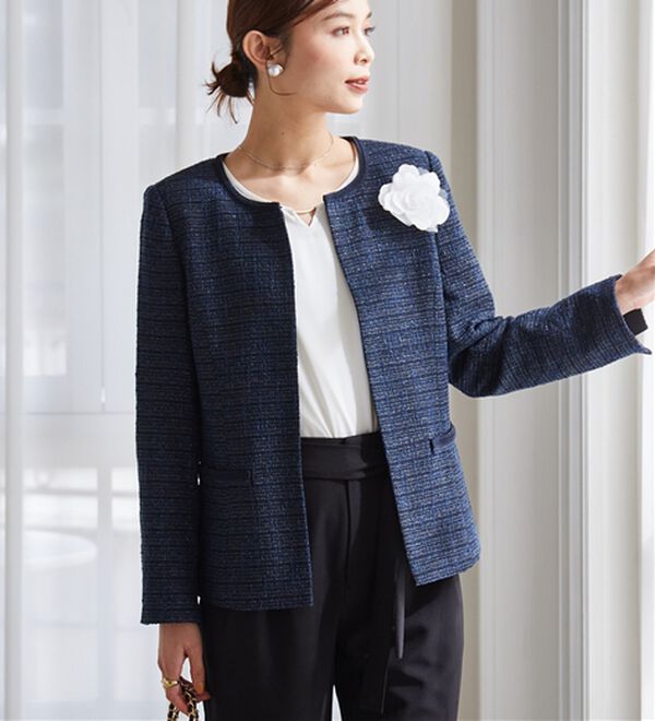 RANAN（ラナン）の「【４点セット】洗える！選べるボトムスーツセット（パンツスーツ）」｜詳細画像