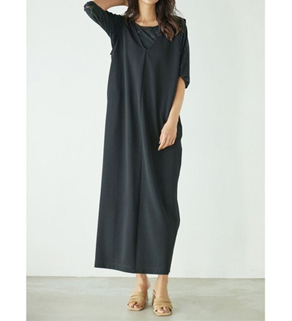 RANAN（ラナン）の「ジャカード素材ボリューム袖プルオーバー（カットソー）」｜詳細画像