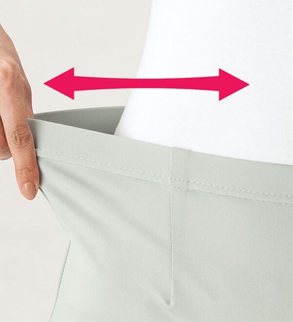 ルフラン（ルフラン）の「日本製すっきりチュニックパンツ（フルレングスパンツ）」｜詳細画像