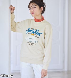 BELLUNA（ベルーナ）の「＜Ｄｉｓｎｅｙ＞【ベイマックス】さがら刺しゅう裏毛トレーナー（カットソー）」｜ベージュ