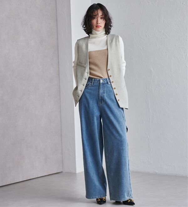 RANAN（ラナン）の「オーバーサイズジレ（ジレ）」｜詳細画像